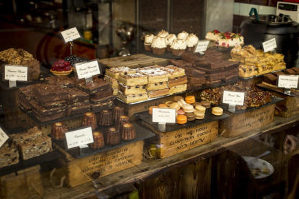 Bäckerei-Theke